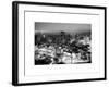 Manhattan Night Landscape with Fog-Philippe Hugonnard-Framed Art Print