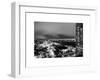 Manhattan Night Landscape with Fog-Philippe Hugonnard-Framed Art Print