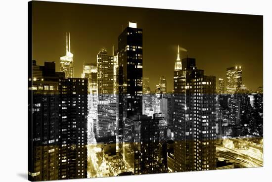 Manhattan Night-Philippe Hugonnard-Stretched Canvas