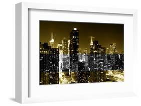 Manhattan Night-Philippe Hugonnard-Framed Photographic Print