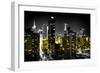 Manhattan Night-Philippe Hugonnard-Framed Photographic Print