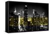 Manhattan Night-Philippe Hugonnard-Framed Stretched Canvas