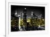 Manhattan Night-Philippe Hugonnard-Framed Photographic Print