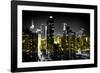 Manhattan Night-Philippe Hugonnard-Framed Photographic Print