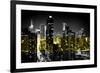 Manhattan Night-Philippe Hugonnard-Framed Photographic Print