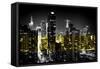 Manhattan Night-Philippe Hugonnard-Framed Stretched Canvas