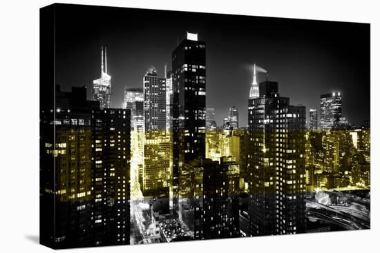 Manhattan Night-Philippe Hugonnard-Stretched Canvas