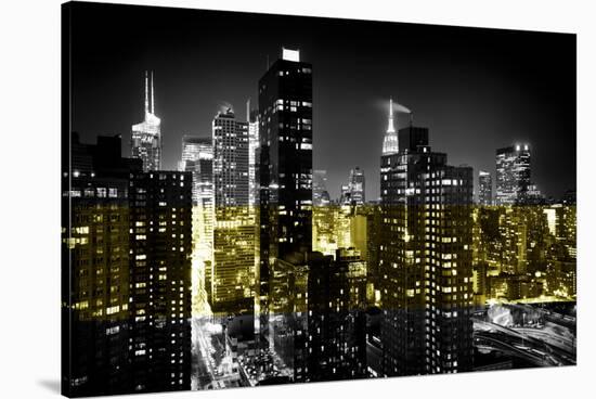 Manhattan Night-Philippe Hugonnard-Stretched Canvas