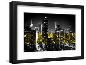 Manhattan Night-Philippe Hugonnard-Framed Photographic Print