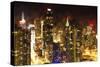 Manhattan Night-Philippe Hugonnard-Stretched Canvas