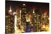 Manhattan Night-Philippe Hugonnard-Stretched Canvas