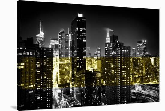 Manhattan Night-Philippe Hugonnard-Stretched Canvas