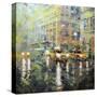 Manhattan Orange and Green-Mark Lague-Stretched Canvas