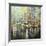 Manhattan Orange and Green-Mark Lague-Framed Art Print