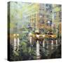 Manhattan Orange and Green-Mark Lague-Stretched Canvas