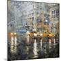 Manhattan Orange Rain-Mark Lague-Mounted Art Print