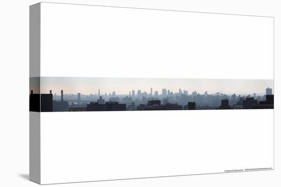 Manhattan Panoramic-null-Stretched Canvas