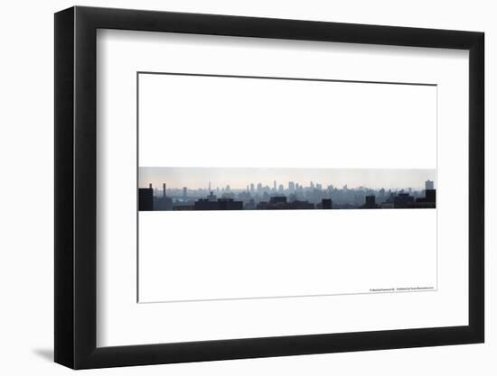 Manhattan Panoramic-null-Framed Photo