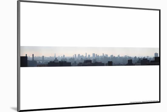 Manhattan Panoramic-null-Mounted Photo