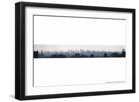 Manhattan Panoramic-null-Framed Photo