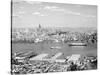 Manhattan Piers-null-Stretched Canvas