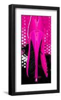 Manhattan Pink Spike-Parker Greenfield-Framed Art Print