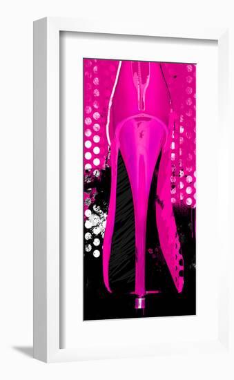 Manhattan Pink Spike-Parker Greenfield-Framed Art Print