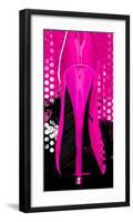 Manhattan Pink Spike-Parker Greenfield-Framed Art Print