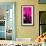 Manhattan Pink Spike-Parker Greenfield-Framed Art Print displayed on a wall
