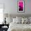 Manhattan Pink Spike-Parker Greenfield-Framed Art Print displayed on a wall