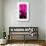 Manhattan Pink Spike-Parker Greenfield-Framed Art Print displayed on a wall