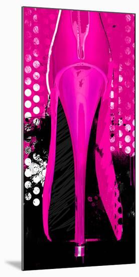 Manhattan Pink Spike-Parker Greenfield-Mounted Art Print