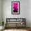 Manhattan Pink Spike-Parker Greenfield-Framed Art Print displayed on a wall