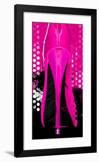 Manhattan Pink Spike-Parker Greenfield-Framed Art Print