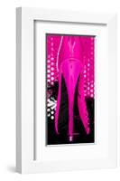 Manhattan Pink Spike-Parker Greenfield-Framed Art Print