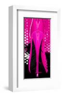 Manhattan Pink Spike-Parker Greenfield-Framed Art Print