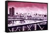 Manhattan Pink-Philippe Hugonnard-Framed Stretched Canvas