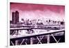 Manhattan Pink-Philippe Hugonnard-Framed Giclee Print