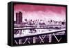 Manhattan Pink-Philippe Hugonnard-Framed Stretched Canvas