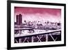 Manhattan Pink-Philippe Hugonnard-Framed Giclee Print