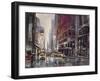 Manhattan Rain-Brent Heighton-Framed Art Print