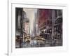 Manhattan Rain-Brent Heighton-Framed Art Print