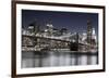 Manhattan Reflections-Jorge Llovet-Framed Giclee Print