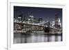 Manhattan Reflections-Jorge Llovet-Framed Giclee Print