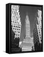 Manhattan's Chrysler Building-Philip Gendreau-Framed Stretched Canvas