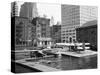 Manhattan's East River Downtown Skyport - Grumman and Fairchild Amphibious Planes-Margaret Bourke-White-Stretched Canvas