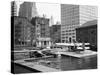 Manhattan's East River Downtown Skyport - Grumman and Fairchild Amphibious Planes-Margaret Bourke-White-Stretched Canvas