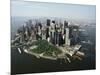 Manhattan's Financial District-David Jay Zimmerman-Mounted Photographic Print