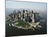 Manhattan's Financial District-David Jay Zimmerman-Mounted Photographic Print