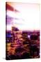 Manhattan Shine - Electric Sunset-Philippe Hugonnard-Stretched Canvas